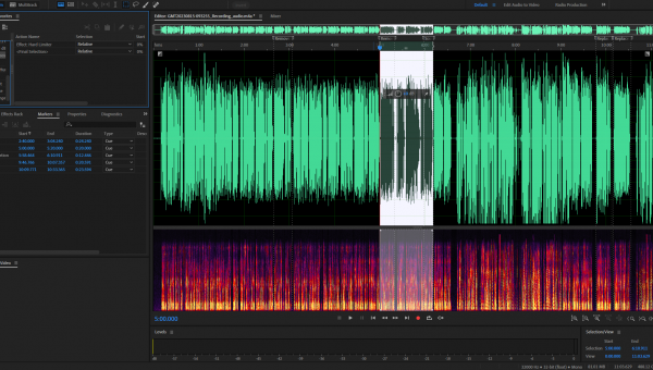 Audio Edits for a Pharmaceutical Client